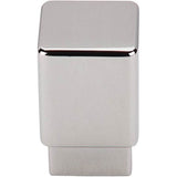 Top Knobs - Tapered Square Knob 3/4 Inch Polished Nickel - Polished Nickel