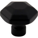 Top Knobs - Dustin Knob 1 1/4 Inch Flat Black - Flat Black