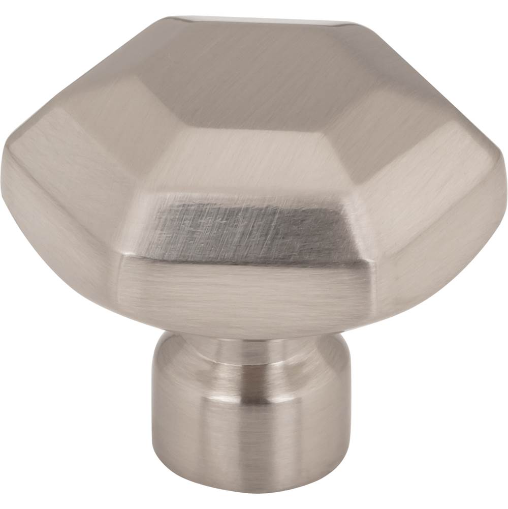 Top Knobs - Dustin Knob 1 1/4 Inch Brushed Satin Nickel - Brushed Satin Nickel