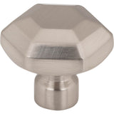 Top Knobs - Dustin Knob 1 1/4 Inch Brushed Satin Nickel - Brushed Satin Nickel