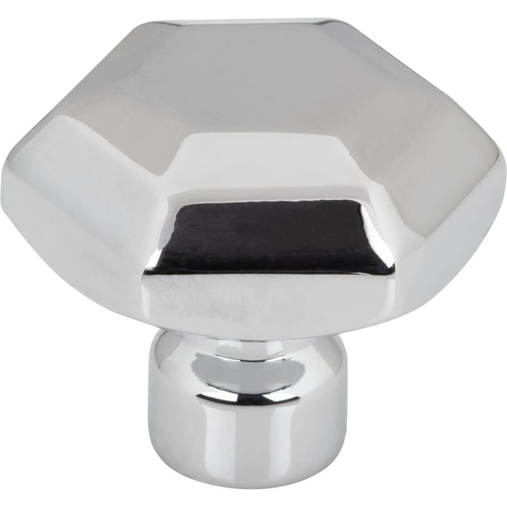 Top Knobs - Dustin Knob 1 1/4 Inch Polished Chrome - Polished Chrome
