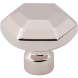 Top Knobs - Dustin Knob 1 1/4 Inch Polished Nickel - Polished Nickel