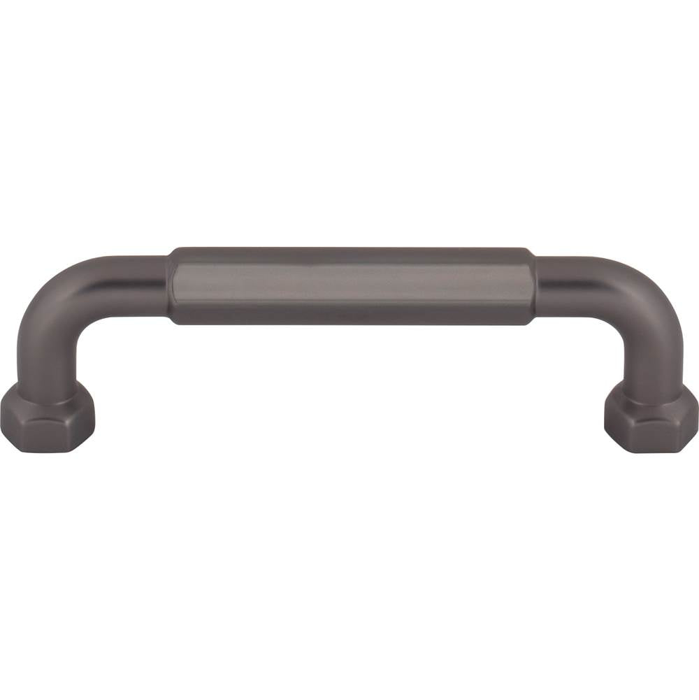 Top Knobs - Dustin Pull 3 3/4 Inch (c-c) Ash Gray - Ash Gray