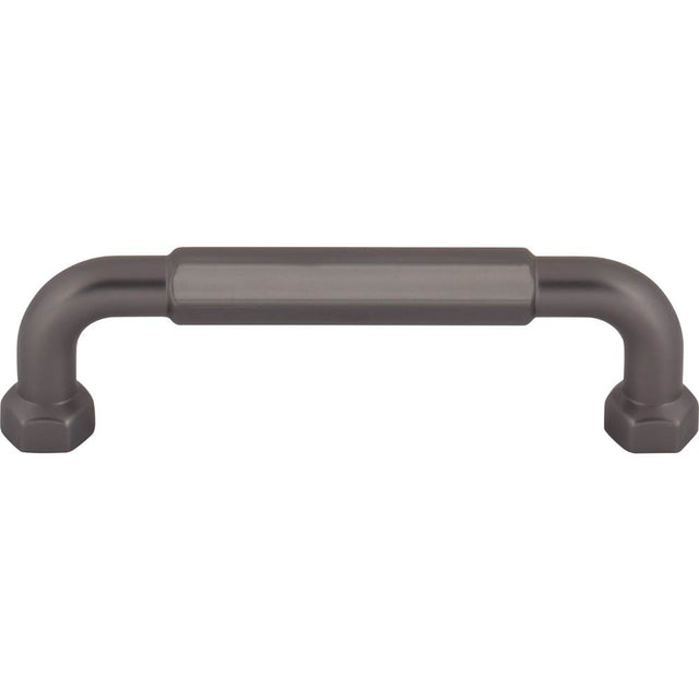 Top Knobs - Dustin Pull 3 3/4 Inch (c-c) Ash Gray - Ash Gray