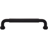 Top Knobs - Dustin Pull 5 1/16 Inch (c-c) Flat Black - Flat Black