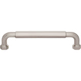 Top Knobs - Dustin Pull 5 1/16 Inch (c-c) Brushed Satin Nickel - Brushed Satin Nickel
