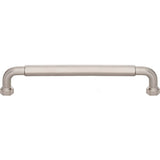 Top Knobs - Dustin Pull 6 5/16 Inch (c-c) Brushed Satin Nickel - Brushed Satin Nickel