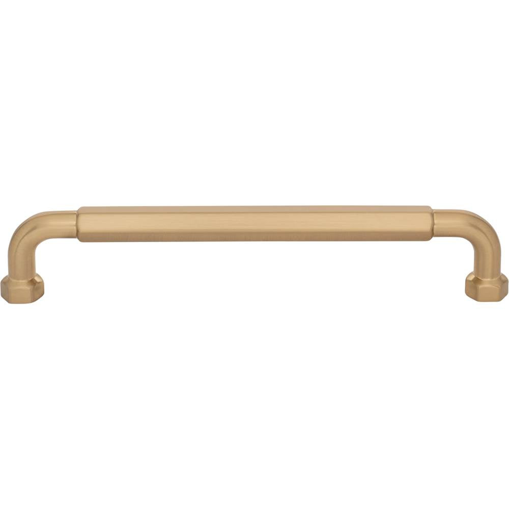 Top Knobs - Dustin Pull 6 5/16 Inch (c-c) Honey Bronze - Honey Bronze