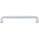 Top Knobs - Dustin Pull 6 5/16 Inch (c-c) Polished Chrome - Polished Chrome