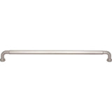 Top Knobs - Dustin Pull 12 Inch (c-c) Brushed Satin Nickel - Brushed Satin Nickel