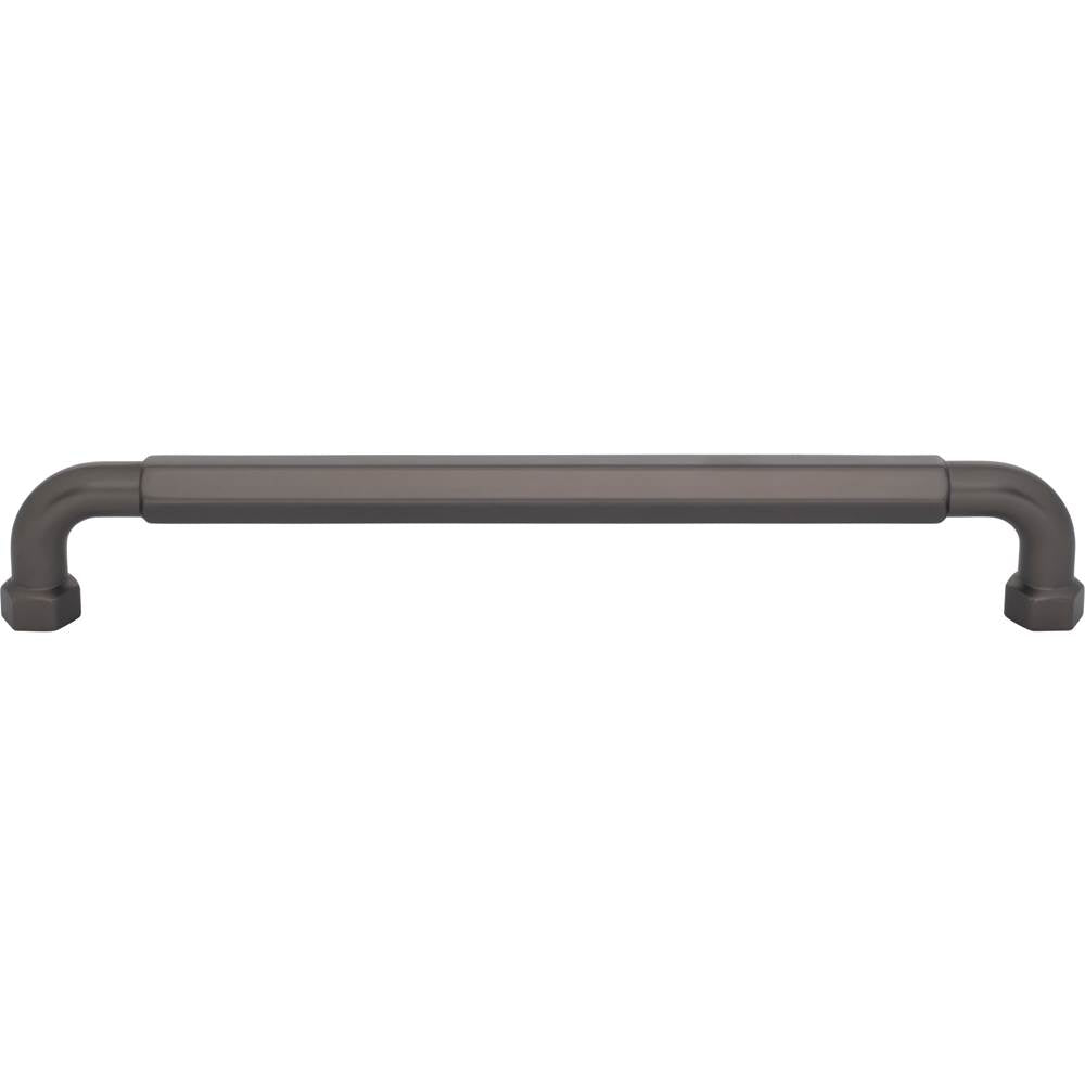 Top Knobs - Dustin Appliance Pull 12 Inch (c-c) Ash Gray - Ash Gray