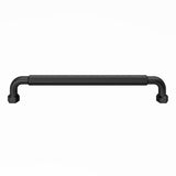 Top Knobs - Dustin Appliance Pull 12 Inch (c-c) Flat Black - Flat Black
