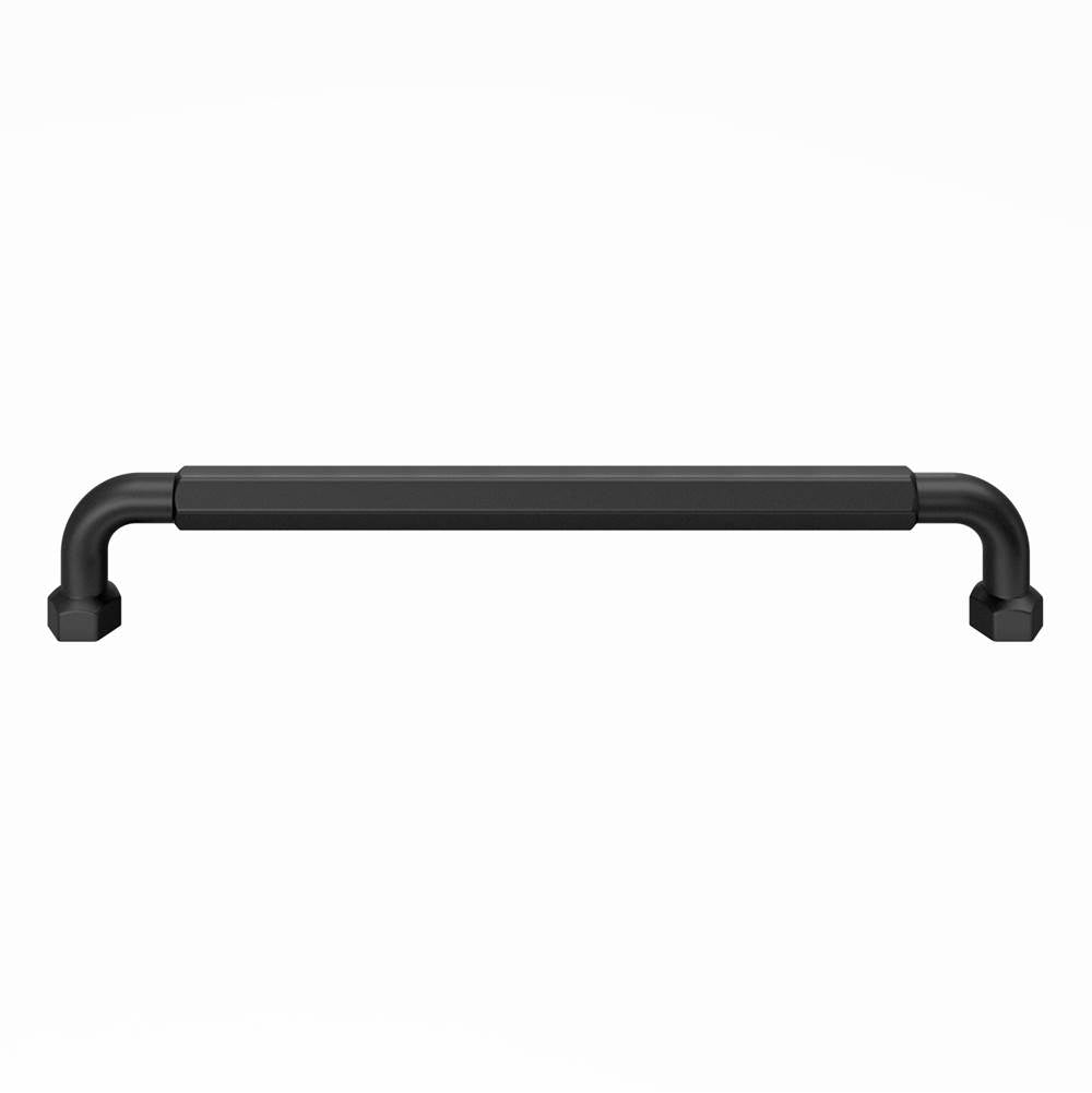 Top Knobs - Dustin Appliance Pull 18 Inch (c-c) Flat Black - Flat Black