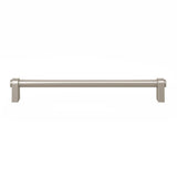 Top Knobs - Dustin Appliance Pull 18 Inch (c-c) Brushed Satin Nickel - Brushed Satin Nickel