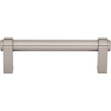 Top Knobs - Lawrence Pull 3 3/4 Inch (c-c) Brushed Satin Nickel - Brushed Satin Nickel