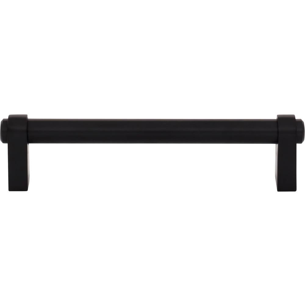 Top Knobs - Lawrence Pull 5 1/16 Inch (c-c) Flat Black - Flat Black