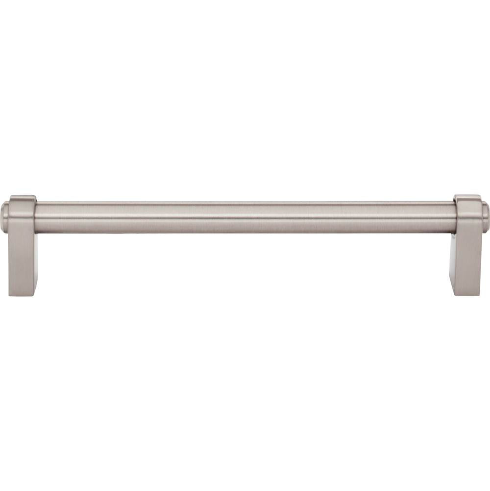 Top Knobs - Lawrence Pull 6 5/16 Inch (c-c) Brushed Satin Nickel - Brushed Satin Nickel