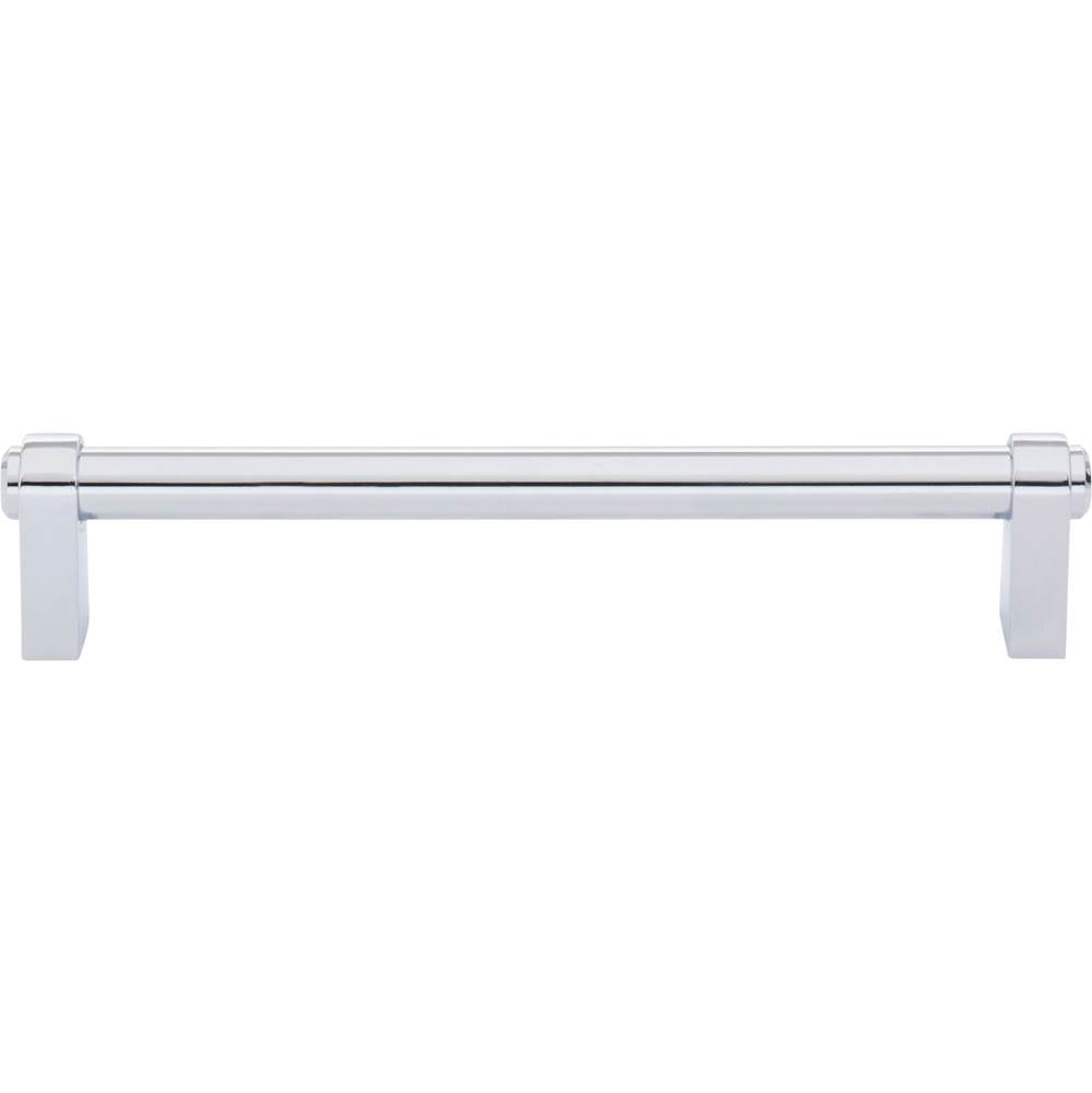 Top Knobs - Lawrence Pull 6 5/16 Inch (c-c) Polished Chrome - Polished Chrome