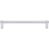 Top Knobs - Lawrence Pull 7 9/16 Inch (c-c) Polished Chrome - Polished Chrome