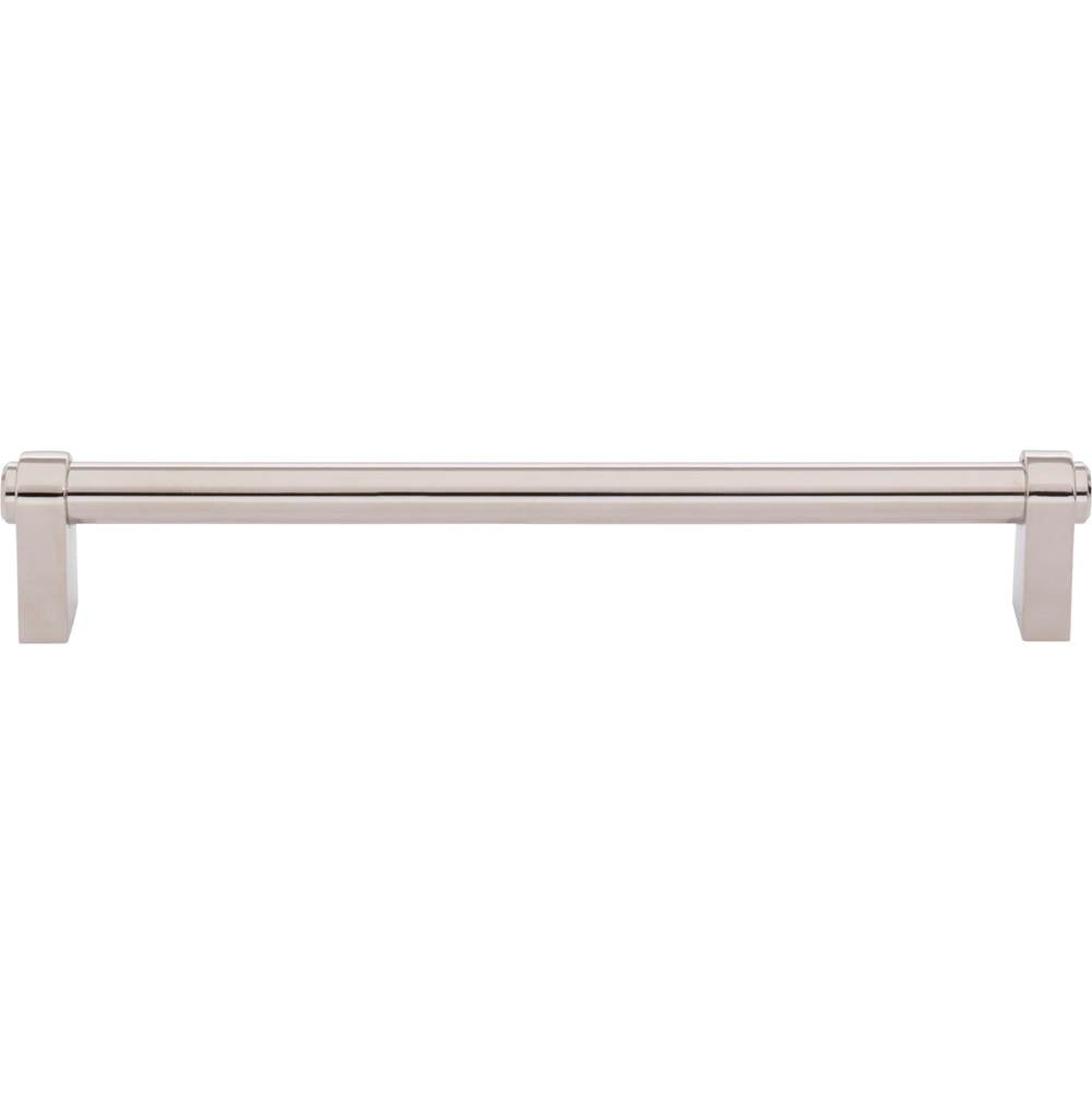 Top Knobs - Lawrence Pull 7 9/16 Inch (c-c) Polished Nickel - Polished Nickel