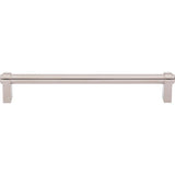 Top Knobs - Lawrence Pull 7 9/16 Inch (c-c) Polished Nickel - Polished Nickel