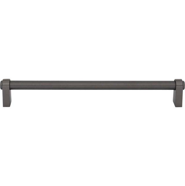 Top Knobs - Lawrence Pull 8 13/16 Inch (c-c) Ash Gray - Ash Gray