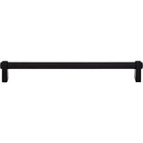 Top Knobs - Lawrence Pull 8 13/16 Inch (c-c) Flat Black - Flat Black
