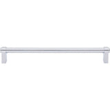 Top Knobs - Lawrence Pull 8 13/16 Inch (c-c) Polished Chrome - Polished Chrome
