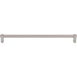 Top Knobs - Lawrence Pull 12 Inch (c-c) Brushed Satin Nickel - Brushed Satin Nickel