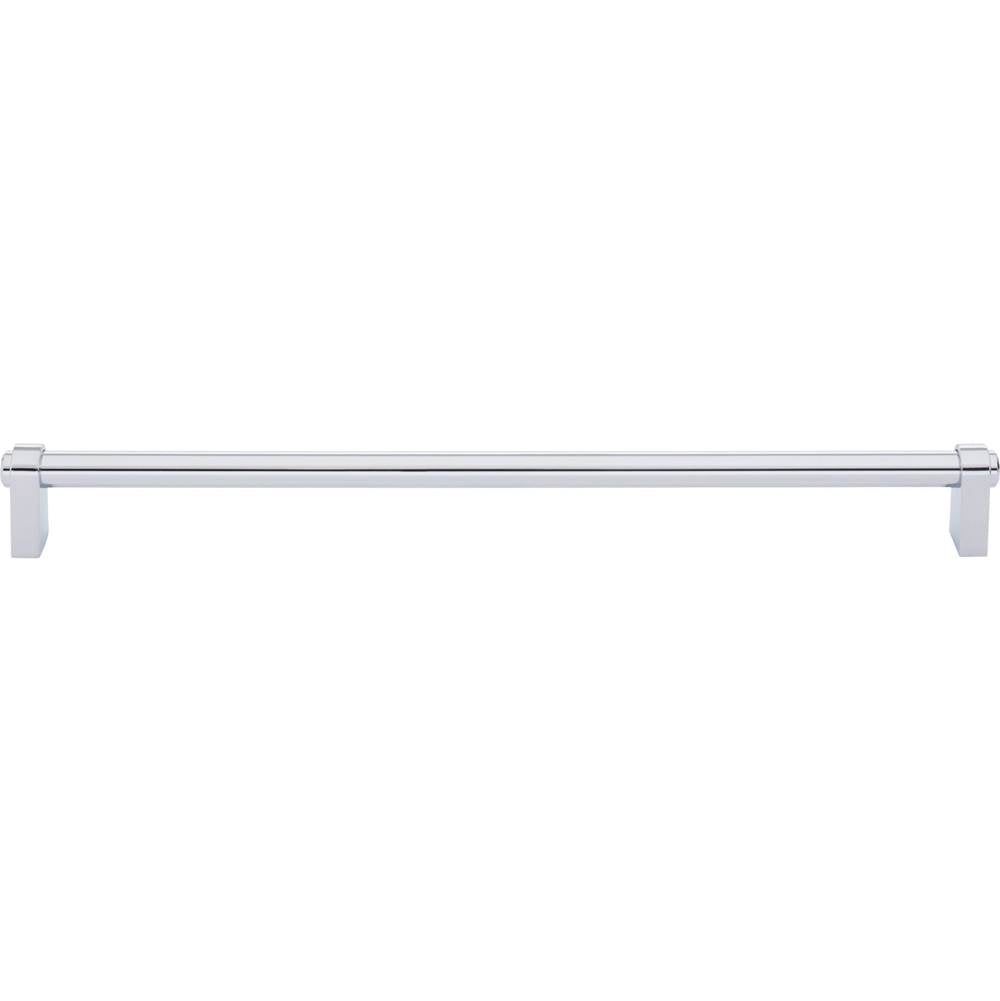 Top Knobs - Lawrence Pull 12 Inch (c-c) Polished Chrome - Polished Chrome