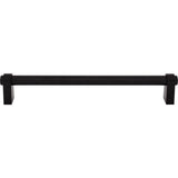 Top Knobs - Lawrence Appliance Pull 12 Inch (c-c) Flat Black - Flat Black