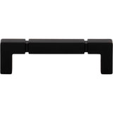 Top Knobs - Langston Pull 3 3/4 Inch (c-c) Flat Black - Flat Black