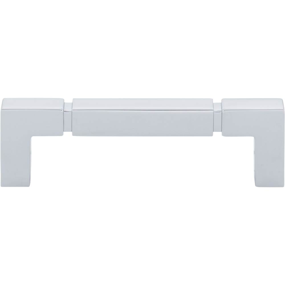 Top Knobs - Langston Pull 3 3/4 Inch (c-c) Polished Chrome - Polished Chrome