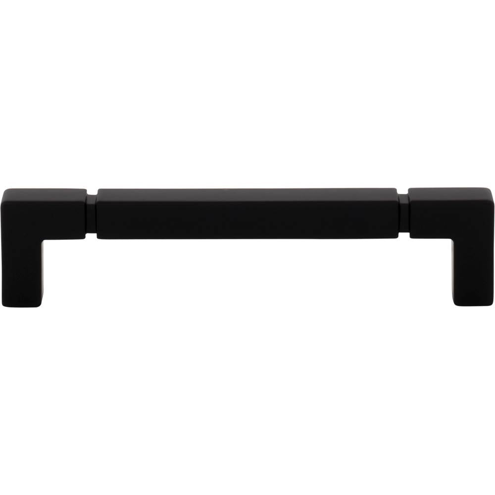 Top Knobs - Langston Pull 5 1/16 Inch (c-c) Flat Black - Flat Black