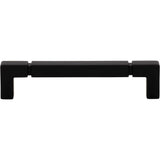 Top Knobs - Langston Pull 5 1/16 Inch (c-c) Flat Black - Flat Black