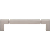 Top Knobs - Langston Pull 5 1/16 Inch (c-c) Brushed Satin Nickel - Brushed Satin Nickel