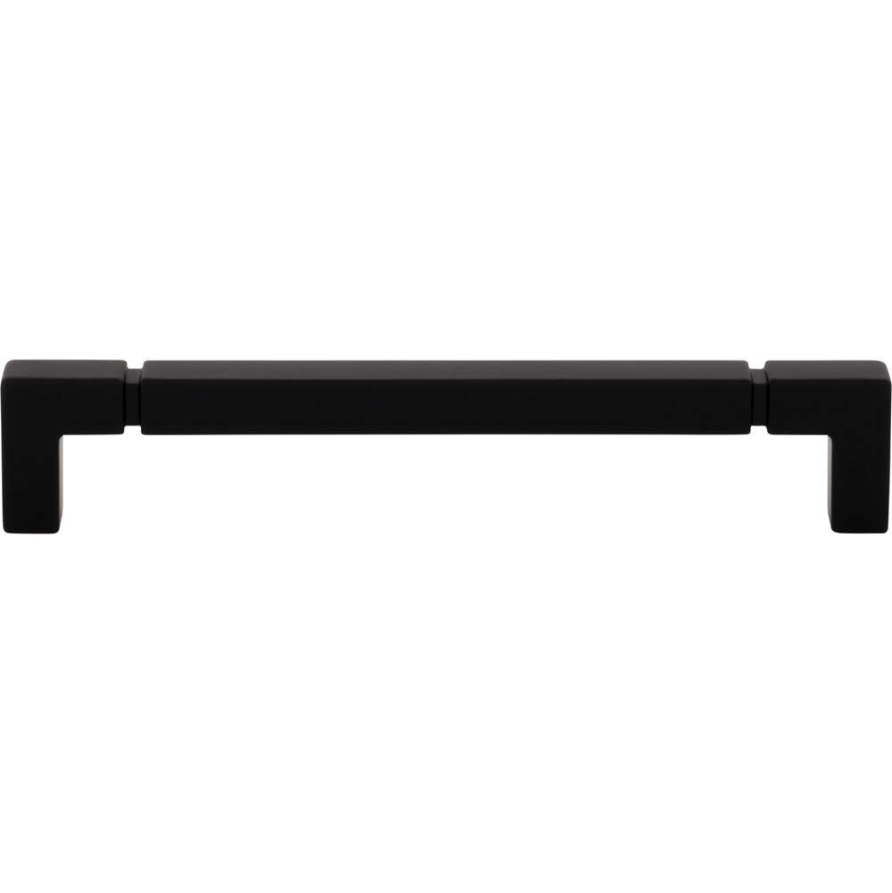 Top Knobs - Langston Pull 6 5/16 Inch (c-c) Flat Black - Flat Black