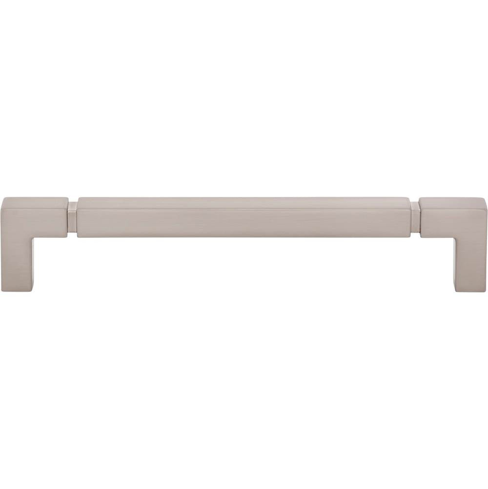 Top Knobs - Langston Pull 6 5/16 Inch (c-c) Brushed Satin Nickel - Brushed Satin Nickel