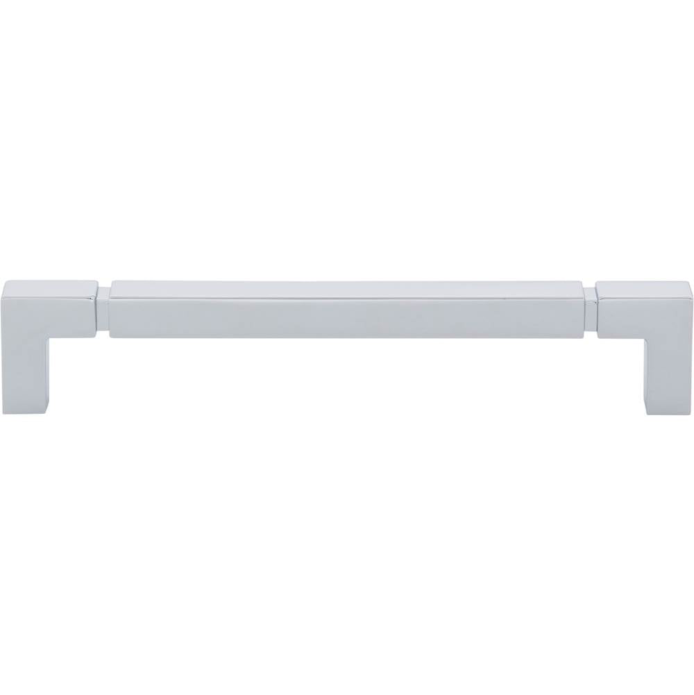 Top Knobs - Langston Pull 6 5/16 Inch (c-c) Polished Chrome - Polished Chrome