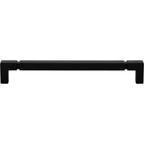 Top Knobs - Langston Pull 7 9/16 Inch (c-c) Flat Black - Flat Black