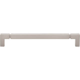 Top Knobs - Langston Pull 7 9/16 Inch (c-c) Brushed Satin Nickel - Brushed Satin Nickel