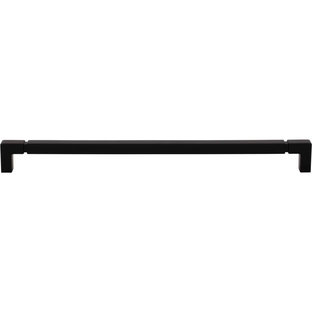 Top Knobs - Langston Pull 12 Inch (c-c) Flat Black - Flat Black