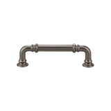 Top Knobs - Reeded Pull 3 3/4 Inch (c-c) Ash Gray - Ash Gray