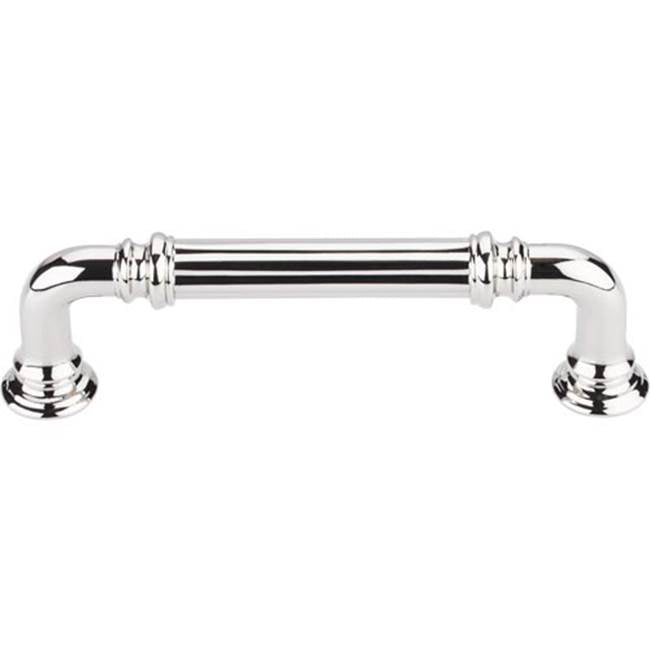 Top Knobs - Reeded Pull 3 3/4 Inch (c-c) Polished Nickel - Polished Nickel