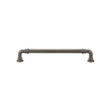 Top Knobs - Reeded Pull 7 Inch (c-c) Ash Gray - Ash Gray