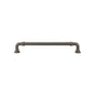 Top Knobs - Reeded Pull 7 Inch (c-c) Ash Gray - Ash Gray