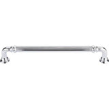 Top Knobs - Reeded Pull 7 Inch (c-c) Polished Chrome - Polished Chrome