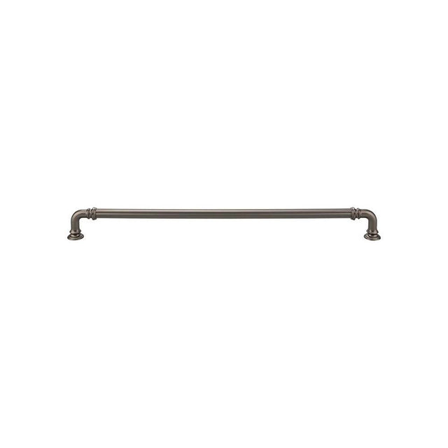 Top Knobs - Reeded Pull 12 Inch (c-c) Ash Gray - Ash Gray