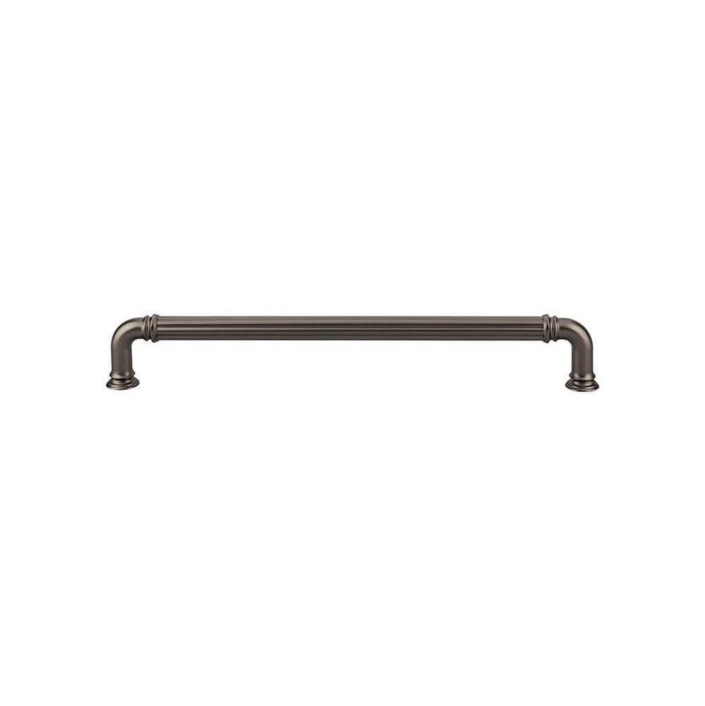 Top Knobs - Reeded Appliance Pull 12 Inch (c-c) Ash Gray - Ash Gray