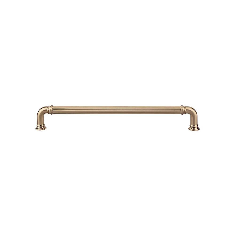 Top Knobs - Reeded Appliance Pull 12 Inch (c-c) Honey Bronze - Honey Bronze